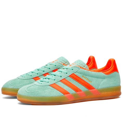 adidas gazelle indoor verde y naranja|adidas gazelle indoor.